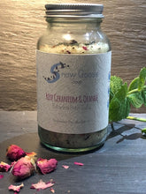 Load image into Gallery viewer, Botanical Bath Salts - Rose Geranium & Orange