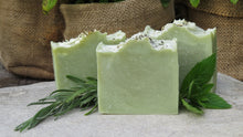 Load image into Gallery viewer, Rosemary, Peppermint & Lemongrass soap