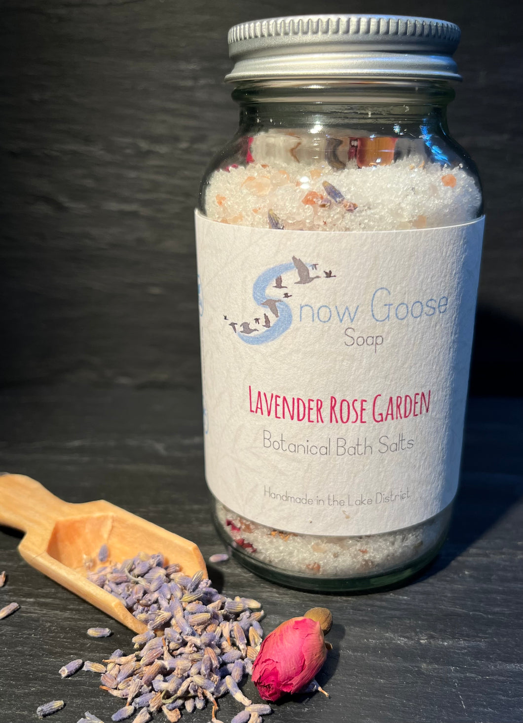 Botanical Bath Salts - Lavender Rose Garden